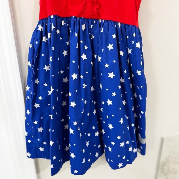 Eleanor Rose 4th of July Girl Dress 7-8 years EUC - Picture 3 of 7